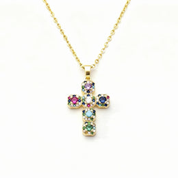 Olivíée Cross Necklace